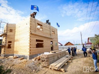 В Якутске завершается строительство дома для семьи участника СВО Павла Моякунова