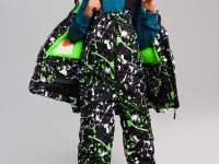 Комплект текстильный с полиуретановым покрытием для мальчиков: куртка, полукомбинезон