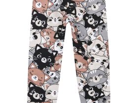 Брюки трикотажные для девочек (легинсы)