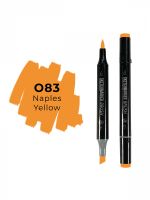 Маркер двухсторонний на спиртовой основе Sketchmarker Brush Цвет Желтый Неаполь