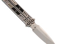Нож-бабочка Reptilian Стикс-02Z, сталь D2, рукоять алюминий