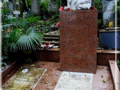 Могила В.В. Барсовой (1892 - 1967), народной артистки СССР