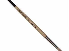 Кисть синтетика мангуст имитация №6 круглая Roubloff "1Т14" короткая ручка