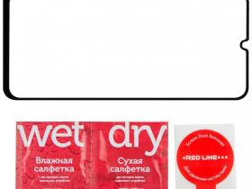 Защитное стекло Red Line для Samsung Galaxy A15 Black