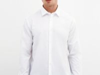 Рубашка из хлопка, Белый