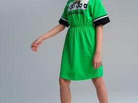 Платье трикотажное для девочек