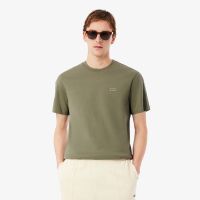 Мужская хлопковая футболка Lacoste стандартного кроя