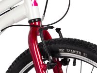 Подростковый велосипед Novatrack Novara 24 V-brake, год 2025, цвет Фиолетовый, ростовка 10