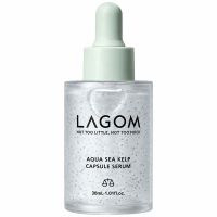 Капсульная увлажняющая сыворотка с морским ПДРН Lagom Aqua Sea Kelp Capsule Serum