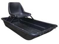 Сиденье пластиковое в сани волокуши С-6 для мотобуксировщика