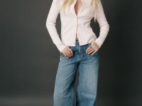 Базовый кардиган, Розовый