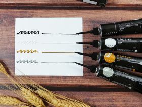 Набор акриловых контуров по стеклу Таир "Базовый", 4х20 мл