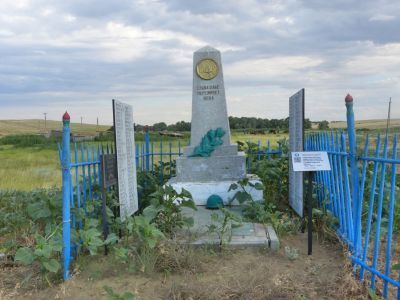 Братская могила советских воинов, погибших в период Сталинградской битвы