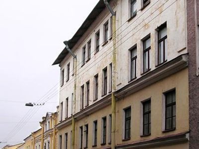 Здание, в котором размещались издательство и типография "Ф.А. Брокгауз и И.А. Ефрон"