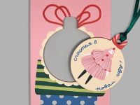 Открытка-украшение "Куколка"