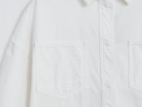 Джинсовая куртка-рубашка с карманами