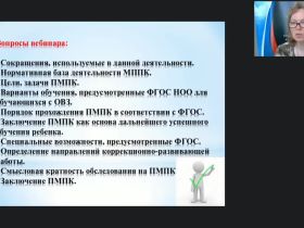 Вебинар "Ценностно-смысловые основы деятельности специалистов ПМПК как основного компонента психолого-педагогического и медико-социального сопровождения детей и обучающихся"