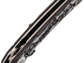 Складной нож Dr.Tech W3610MG, сталь 14C28N, рукоять микарта, Pattern Gray