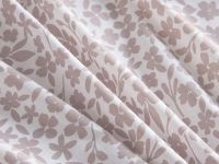 Простыня на резинке Капучино (цветы)