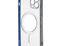 Чехол-накладка J-Case Magsafe Series для Apple iPhone 13 Pro силиконовый (голубой)