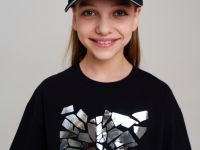 Кепка текстильная для девочек