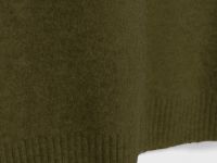 Вязаное платье из пряжи с шерстью, Зеленый