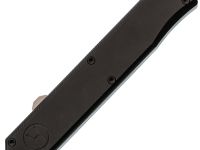 Фронтальный нож Honor Zeus, сталь 10Cr15CoMoV, рукоять алюминий/титан, черный