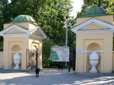 Ограда с воротами