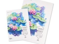 Папка для акварели Малевичъ "Monet" А4 10 л, 300 г, 100% хлопок, Fin