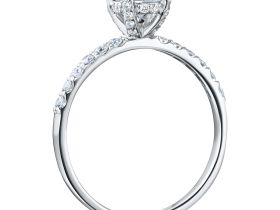 Кольцо из белого золота э0912кц06165100_white