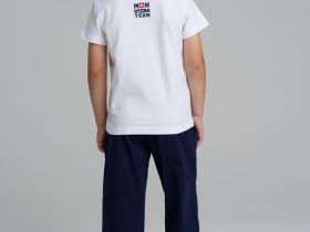 Комплект трикотажный для мальчиков: фуфайка (футболка), брюки