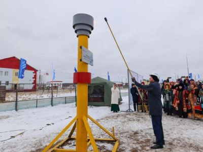 В селе Сымах Мегино-Кангаласского улуса запустили газ