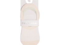 Носки Иветта, бежевые/белые