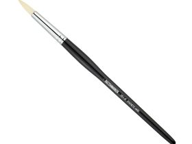 Кисть жесткая синтетика №6 круглая Sketchmarker "351" ручка короткая