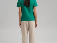 Приталенная футболка из джерси