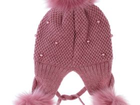 Шапка вязаная для девочки