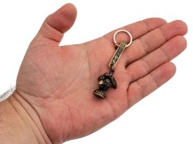 Брелок Чумной Доктор, бронза