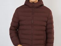 Лёгкая утеплённая куртка, Красный