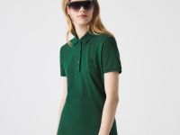 Женское поло Lacoste Slim Fit из эластичного хлопка