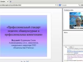 Профессиональный стандарт педагога: общекультурные и профессиональные компетенции