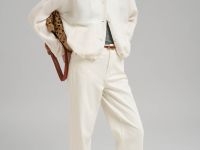 Легкая куртка изо льна и вискозы