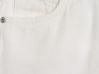 Джинсовые шорты для девочек, Белый