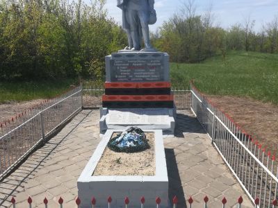 Братская могила советских воинов, погибших в период Сталинградской битвы