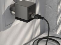 Сетевое зарядное устройство VLP NEO Phantom 45Вт, USB-С, PD серый