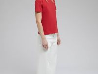 Футболка приталенного кроя из хлопка