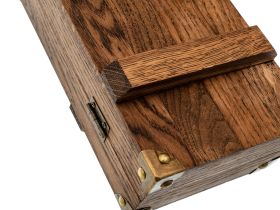 Шкатулка для ножа Милитари, дуб