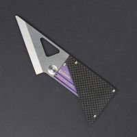 Складной нож Daggerr Cardknife сталь VG-10, рукоять Purple Ti/Carbon Fiber