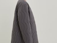 Полупальто утепленное прямого кроя