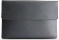 Чехол-конверт Tech-Protect Chloi для Apple MacBook 13" искусственная кожа (темно-серый)