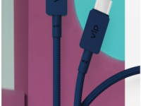 Кабель VLP Nylon Cable USB-C to USB-C 1.2m Dark Blue